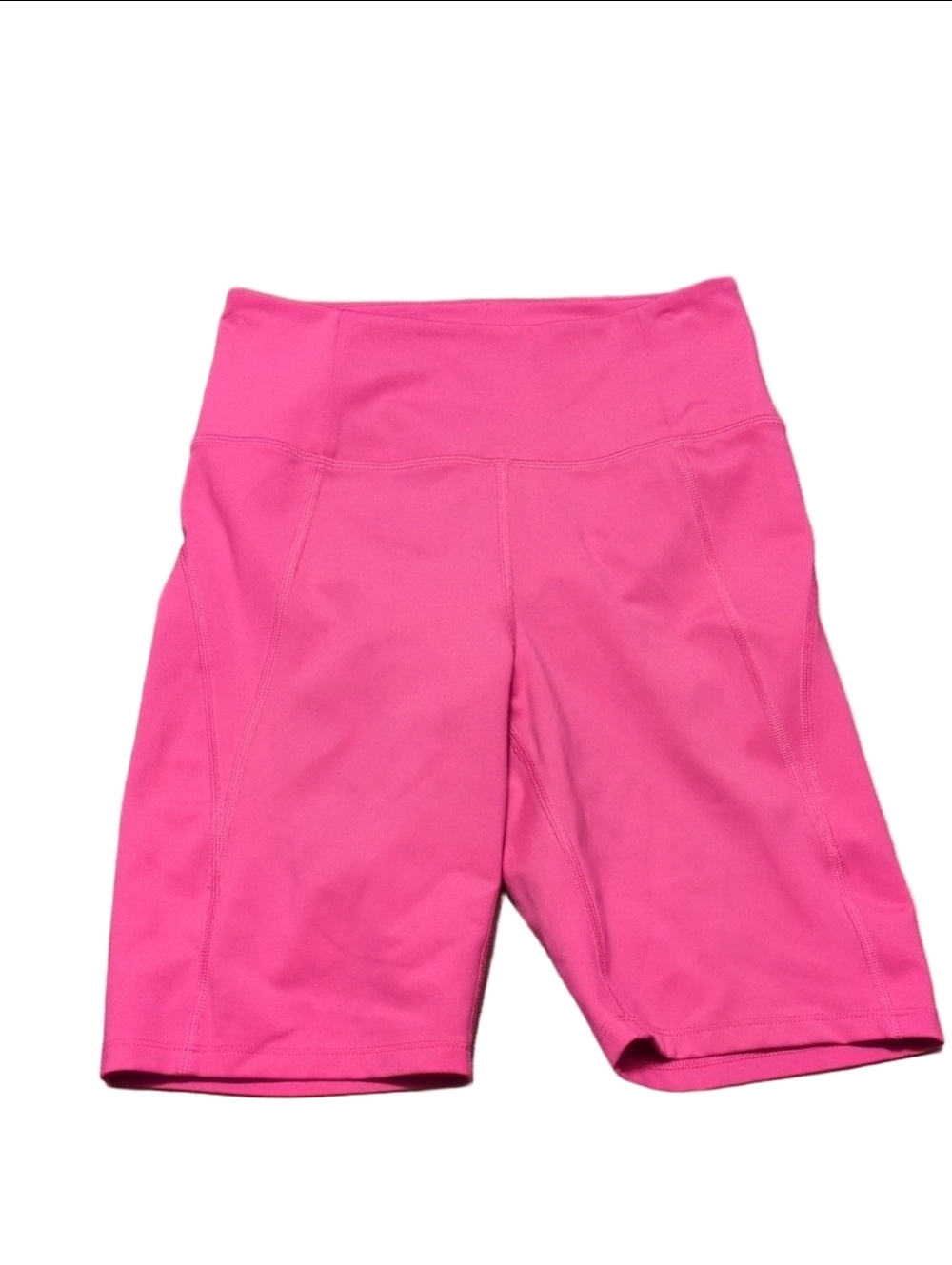 Girlfriend Collective Pink Barbiecore Bike Shorts Size Small